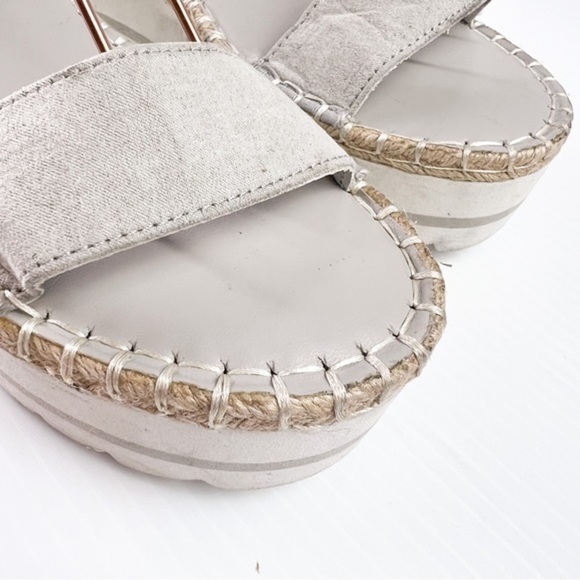 Abound womens Grey Maxwell Platform Ankle Strap Sandals size 9 - Picture 7 of 11